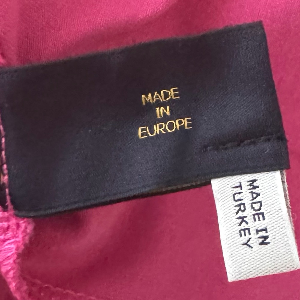 PAUW Amsterdam sleeveless top cotton blend Sz 4 (XL) muted red/pink Orig.$115. - Picture 6 of 10